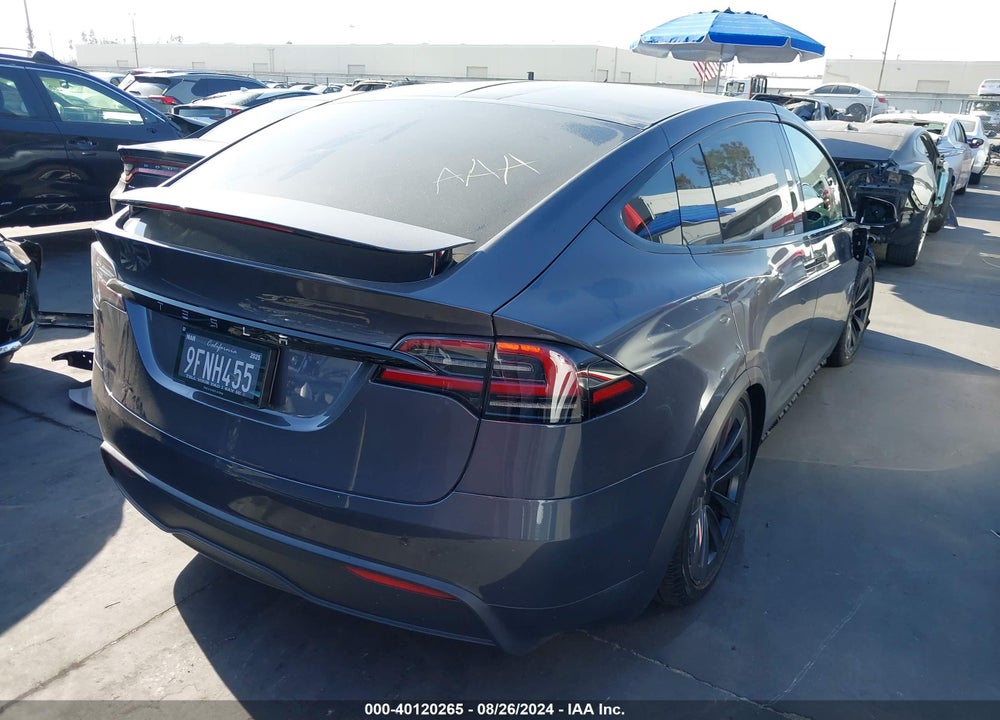 2023 TESLA MODEL X DUAL MOTOR ALL-WHEEL DRIVE/STANDARD RANGE VIN: 7SAXCBE56PF384113