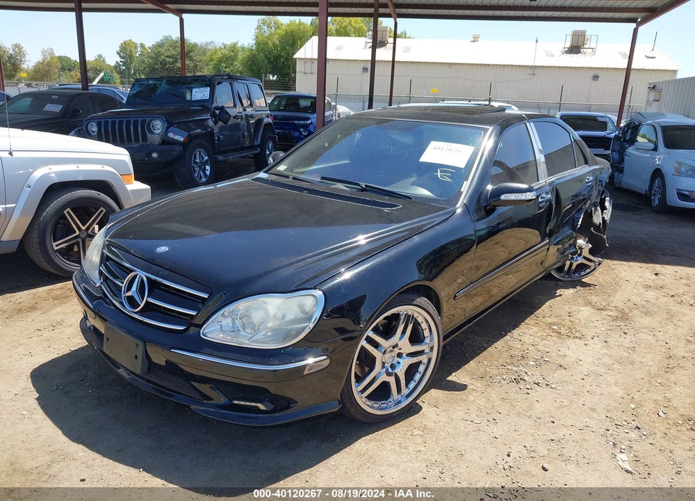 2006 MERCEDES-BENZ S 430 VIN: WDBNG70J56A468553