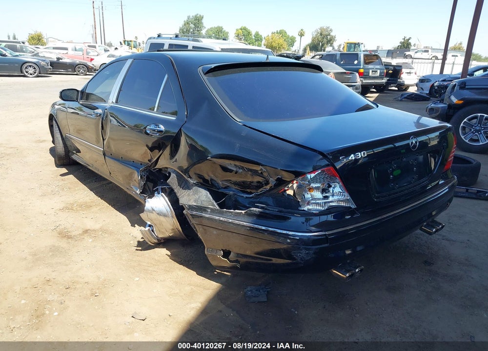 2006 MERCEDES-BENZ S 430 VIN: WDBNG70J56A468553