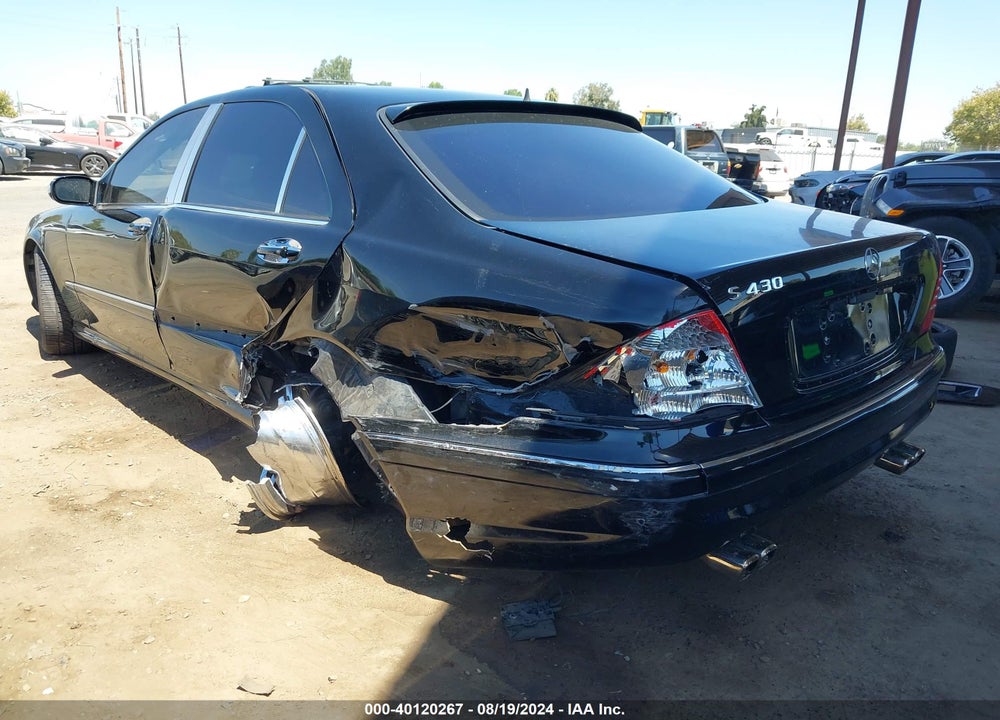 2006 MERCEDES-BENZ S 430 VIN: WDBNG70J56A468553