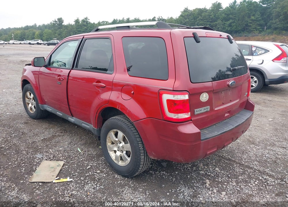 2011 FORD ESCAPE LIMITED VIN: 1FMCU0EG6BKB50401