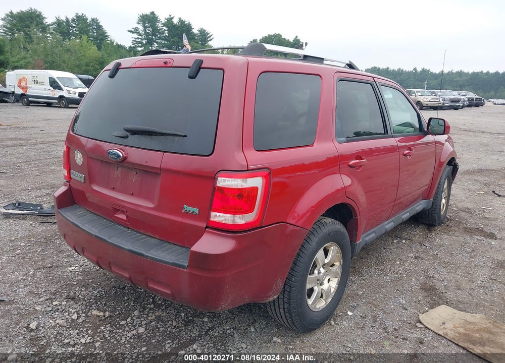 2011 FORD ESCAPE LIMITED VIN: 1FMCU0EG6BKB50401
