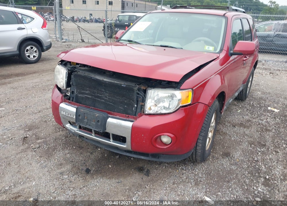 2011 FORD ESCAPE LIMITED VIN: 1FMCU0EG6BKB50401