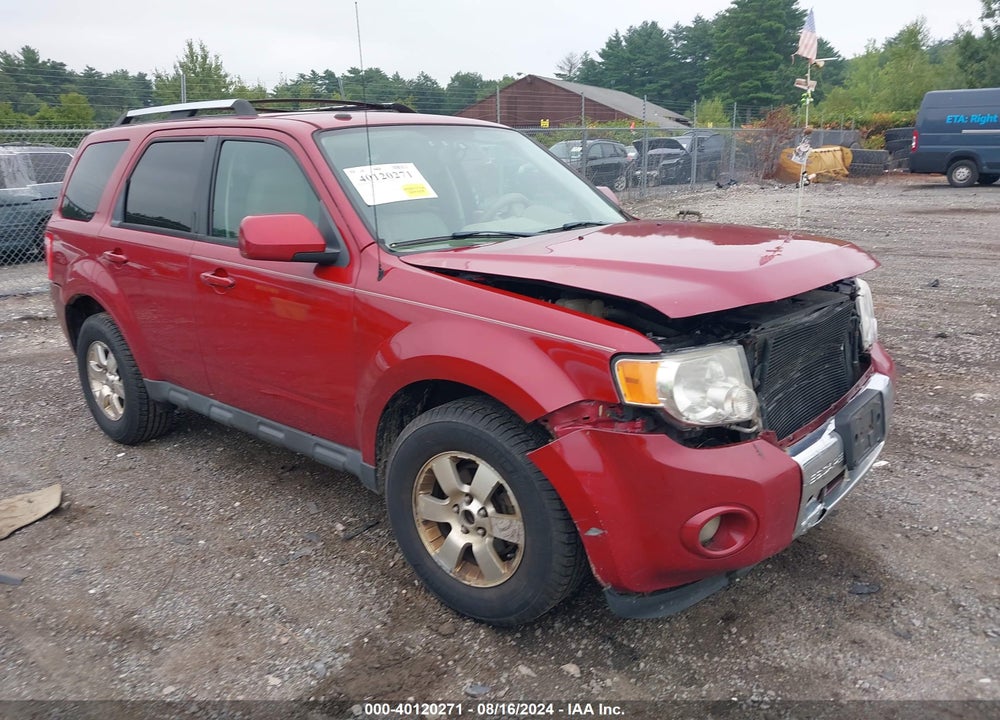 2011 FORD ESCAPE LIMITED VIN: 1FMCU0EG6BKB50401