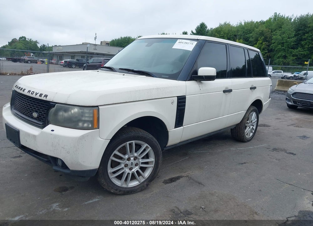 2010 LAND ROVER RANGE ROVER HSE VIN: SALME1D45AA312177