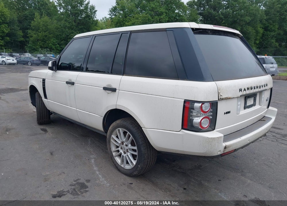 2010 LAND ROVER RANGE ROVER HSE VIN: SALME1D45AA312177