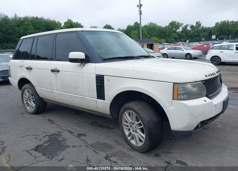 2010 LAND ROVER RANGE ROVER HSE VIN: SALME1D45AA312177