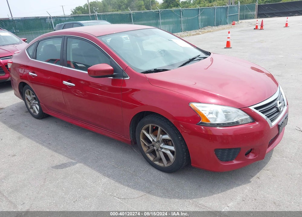 2013 NISSAN SENTRA SR VIN: 3N1AB7AP2DL665853