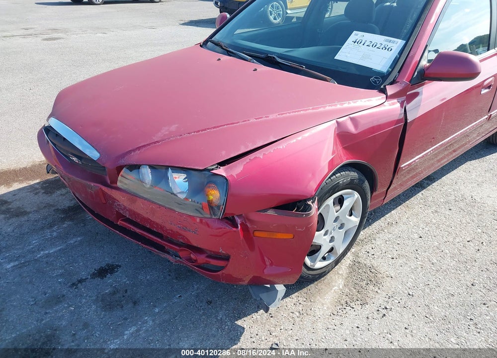 2004 HYUNDAI ELANTRA GLS/GT VIN: KMHDN46DX4U901181