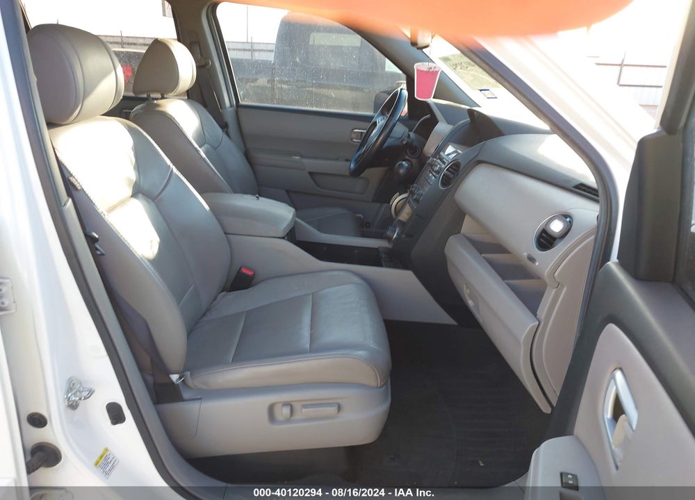 2012 HONDA PILOT EX-L VIN: 5FNYF3H66CB014101