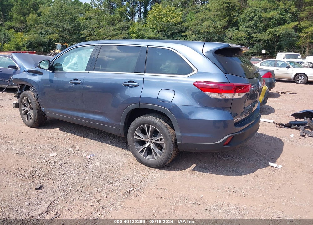 2019 TOYOTA HIGHLANDER LE VIN: 5TDZZRFH2KS299747