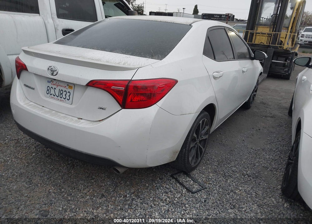 2018 TOYOTA COROLLA SE VIN: 5YFBURHE0JP792319