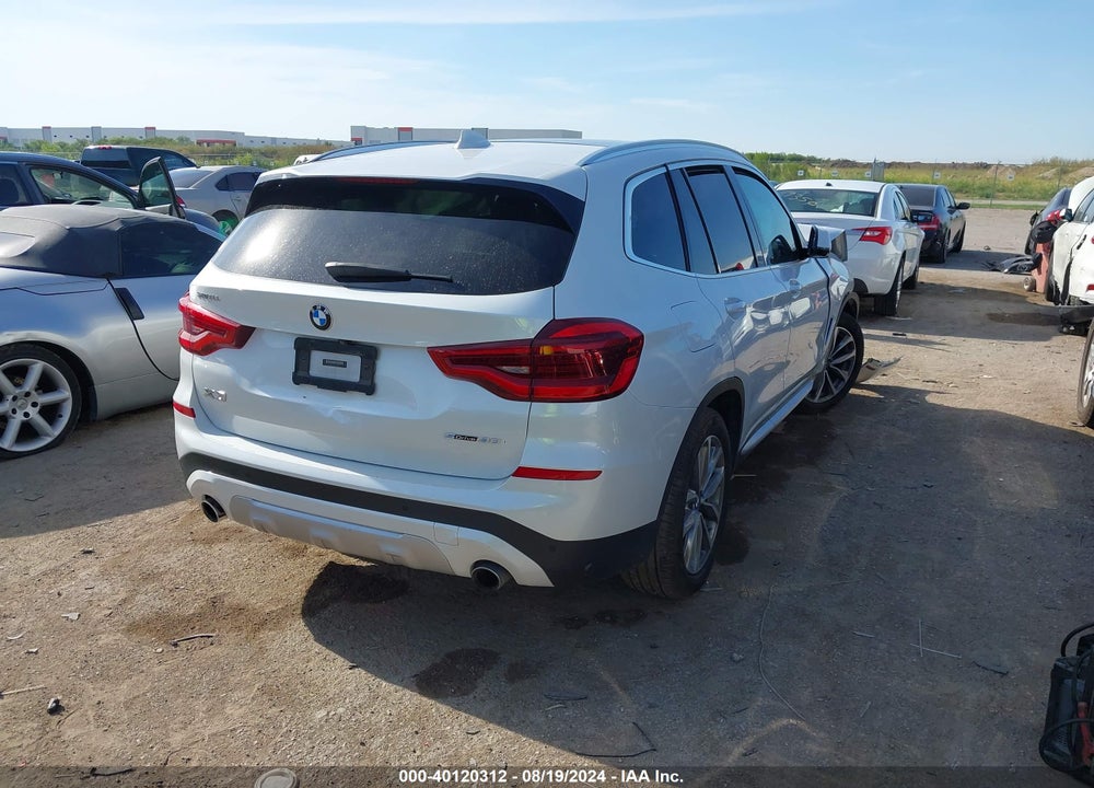 2019 BMW X3 SDRIVE30I VIN: 5UXTR7C55KLR52124
