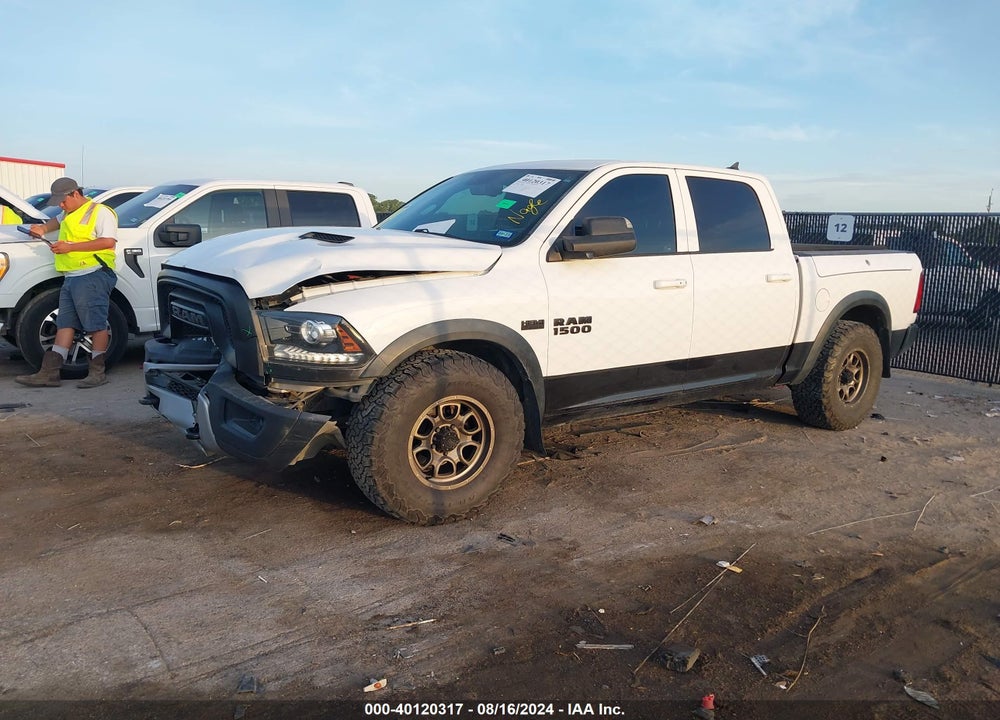 2016 RAM 1500 REBEL VIN: 1C6RR7YT1GS378838