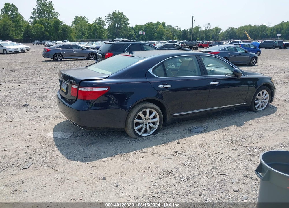 2007 LEXUS LS 460 L VIN: JTHGL46F675016899