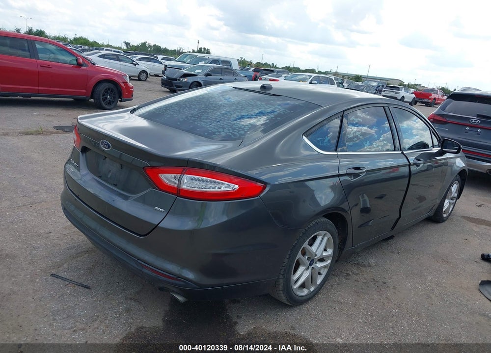 2016 FORD FUSION SE VIN: 3FA6P0H7XGR246108