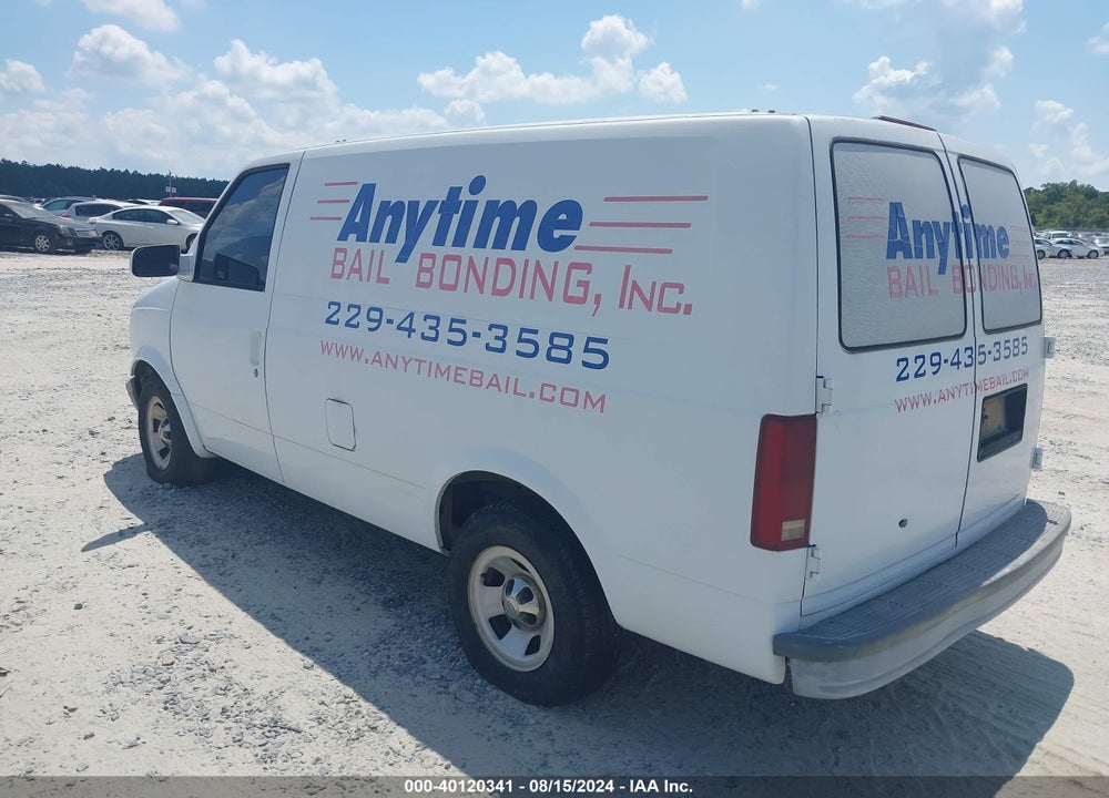 2001 CHEVROLET ASTRO VIN: 1GCDM19W21B117457