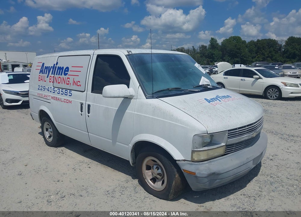 2001 CHEVROLET ASTRO VIN: 1GCDM19W21B117457