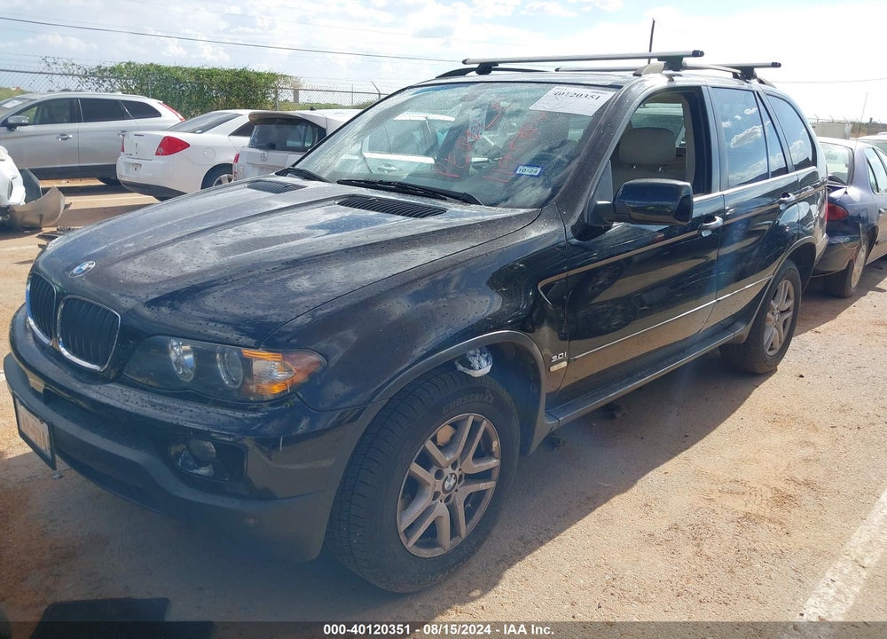 2006 BMW X5 3.0I VIN: 5UXFA13586LY25228