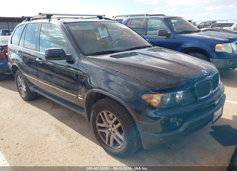 2006 BMW X5 3.0I VIN: 5UXFA13586LY25228
