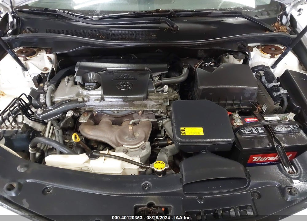 2012 TOYOTA CAMRY SE VIN: 4T1BF1FK6CU105303