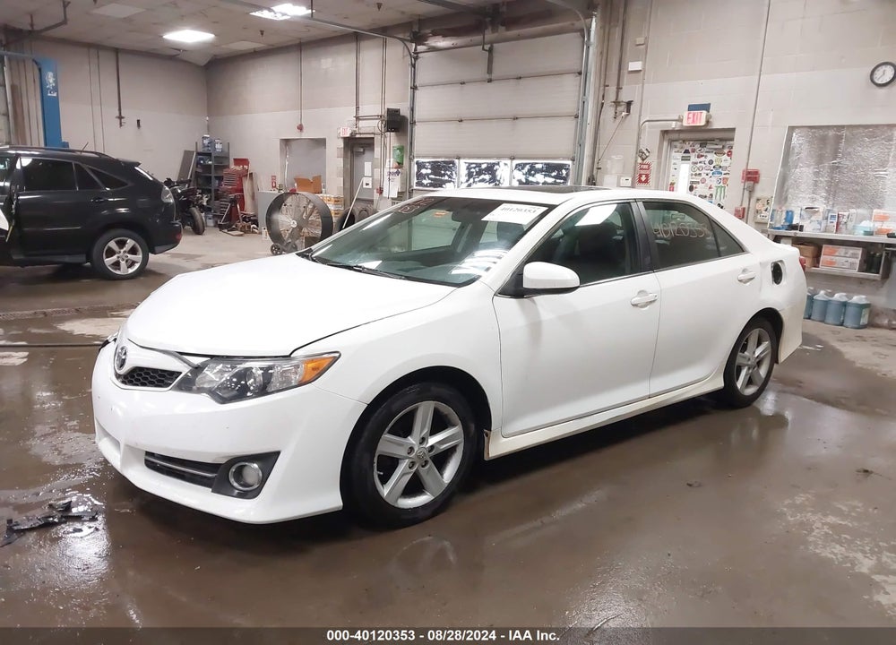 2012 TOYOTA CAMRY SE VIN: 4T1BF1FK6CU105303