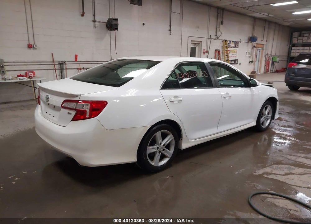 2012 TOYOTA CAMRY SE VIN: 4T1BF1FK6CU105303