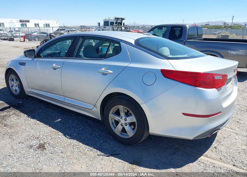 2014 KIA OPTIMA LX VIN: KNAGM4A71E5467103