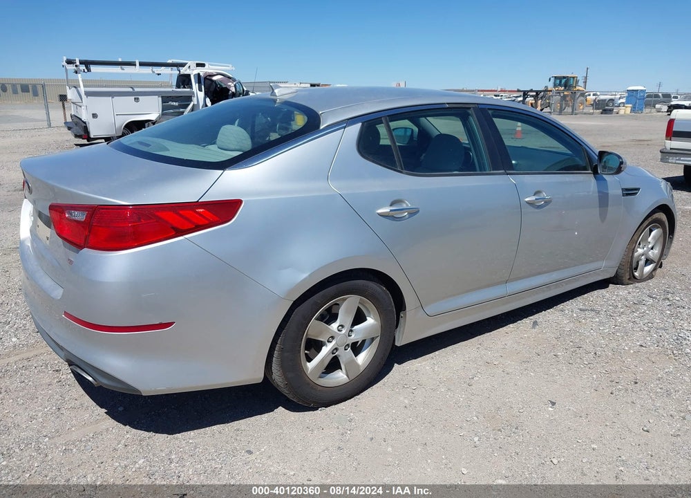 2014 KIA OPTIMA LX VIN: KNAGM4A71E5467103
