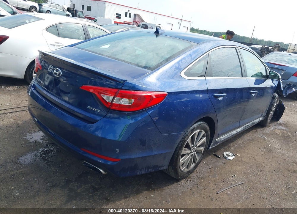 2016 HYUNDAI SONATA SPORT VIN: 5NPE34AF3GH351666