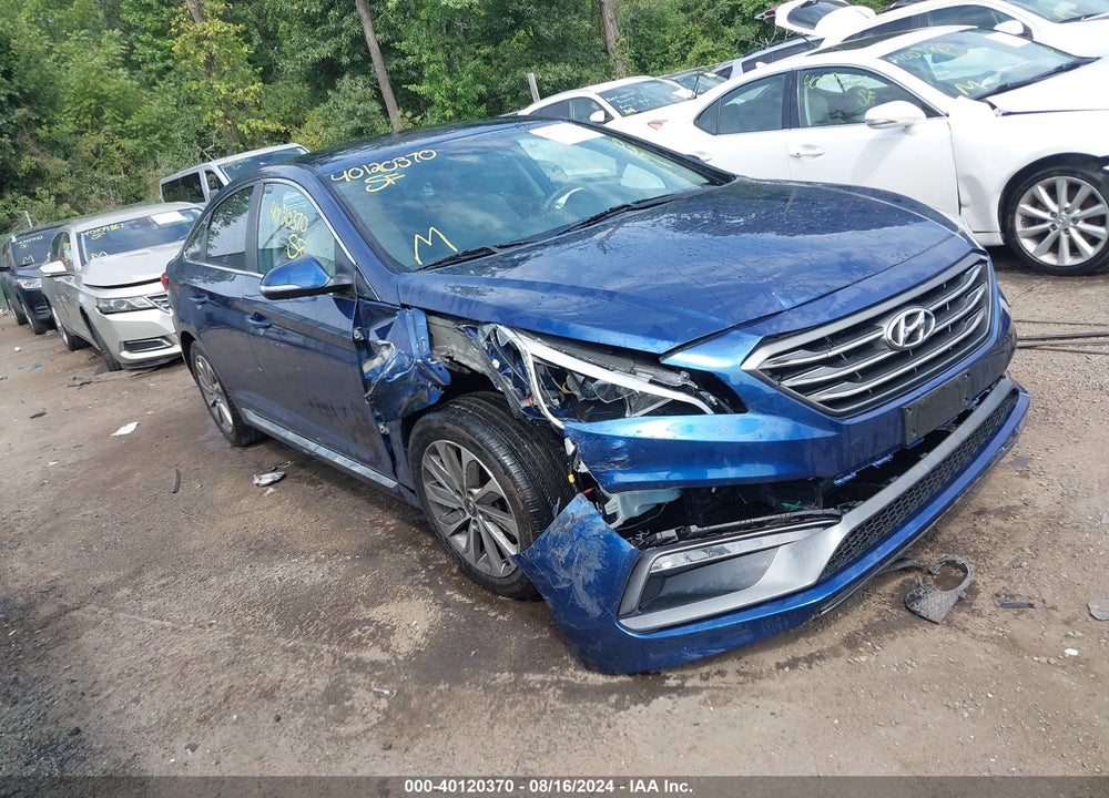 2016 HYUNDAI SONATA SPORT VIN: 5NPE34AF3GH351666