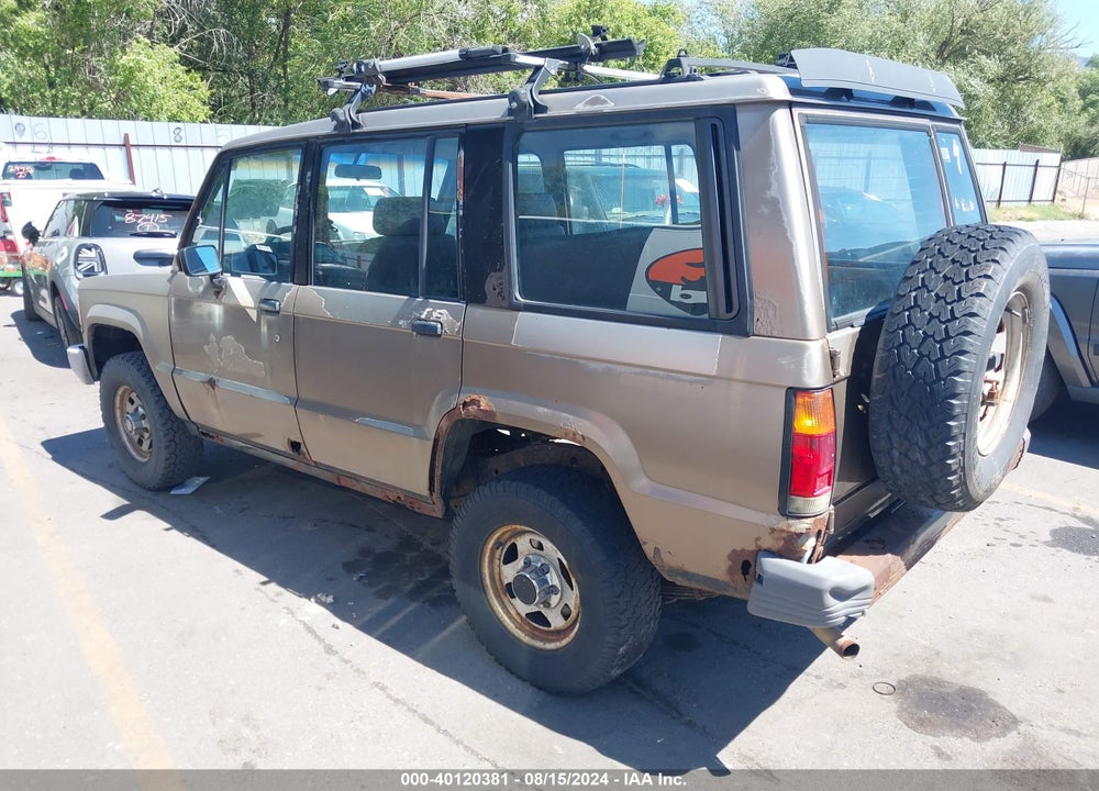 1990 ISUZU TROOPER VIN: LESCH58E8L6900412