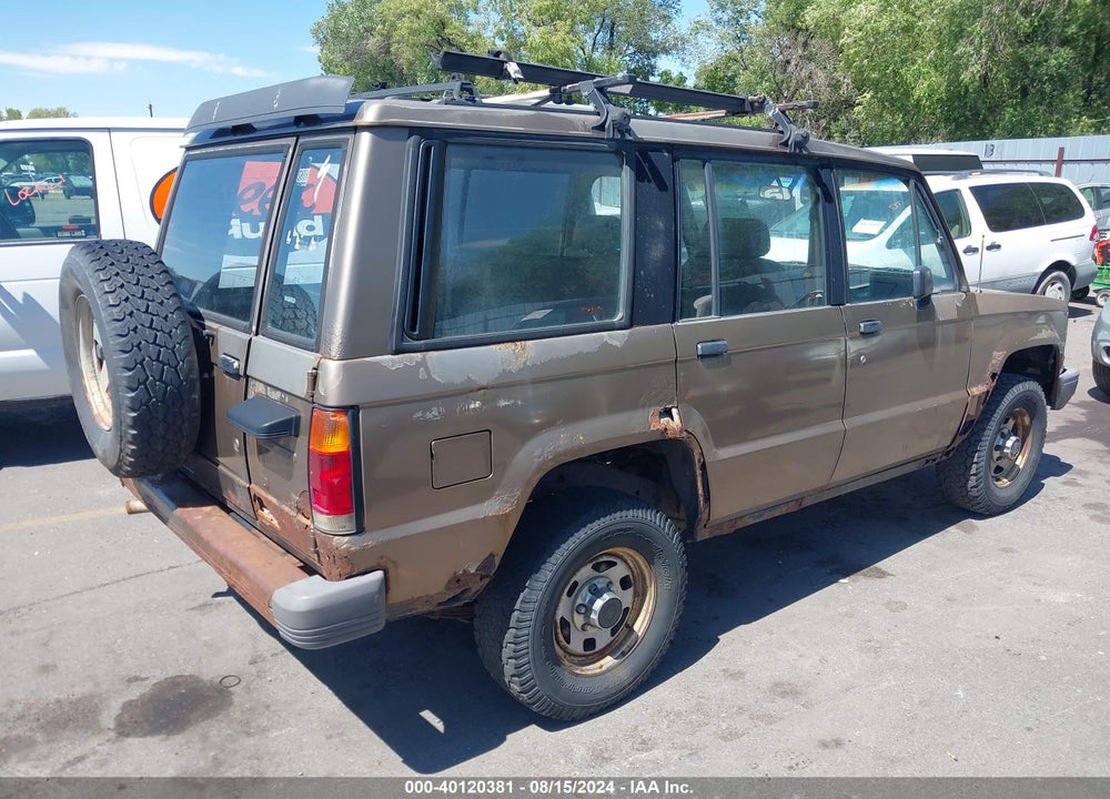 1990 ISUZU TROOPER VIN: LESCH58E8L6900412