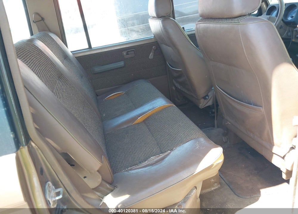 1990 ISUZU TROOPER VIN: LESCH58E8L6900412