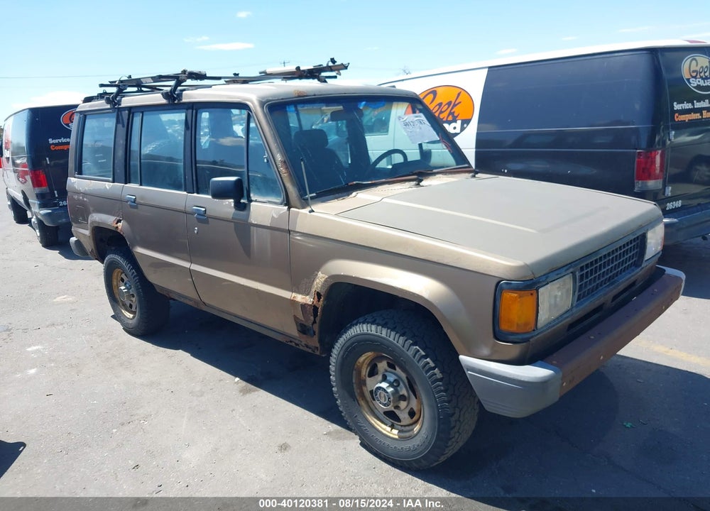 1990 ISUZU TROOPER VIN: LESCH58E8L6900412