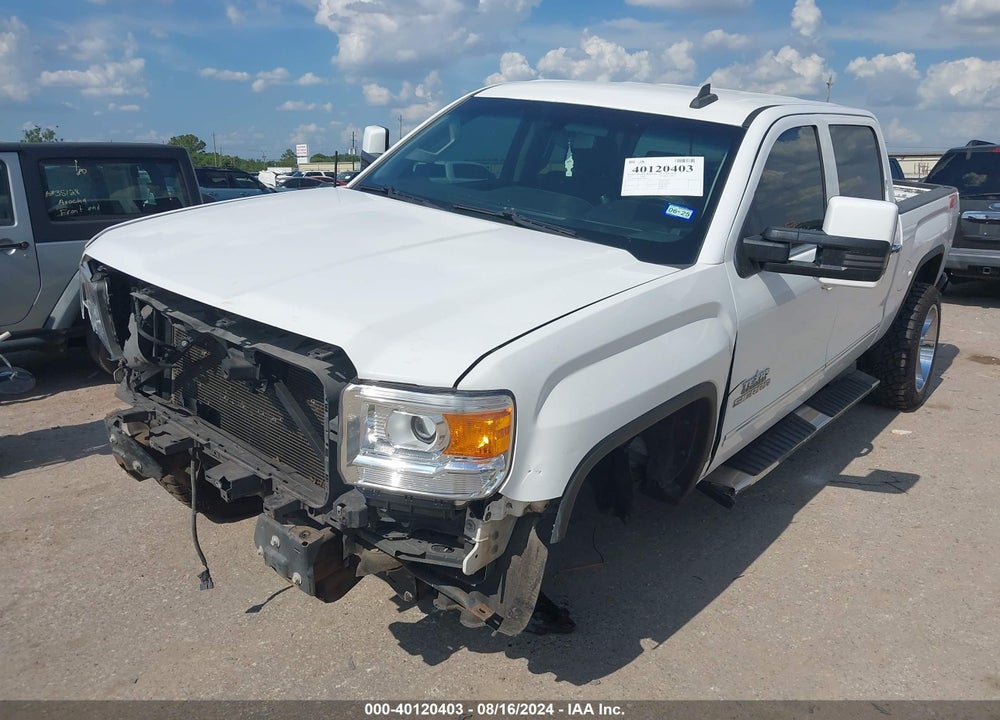 2015 GMC SIERRA 1500 SLE VIN: 3GTP1UEC8FG288523