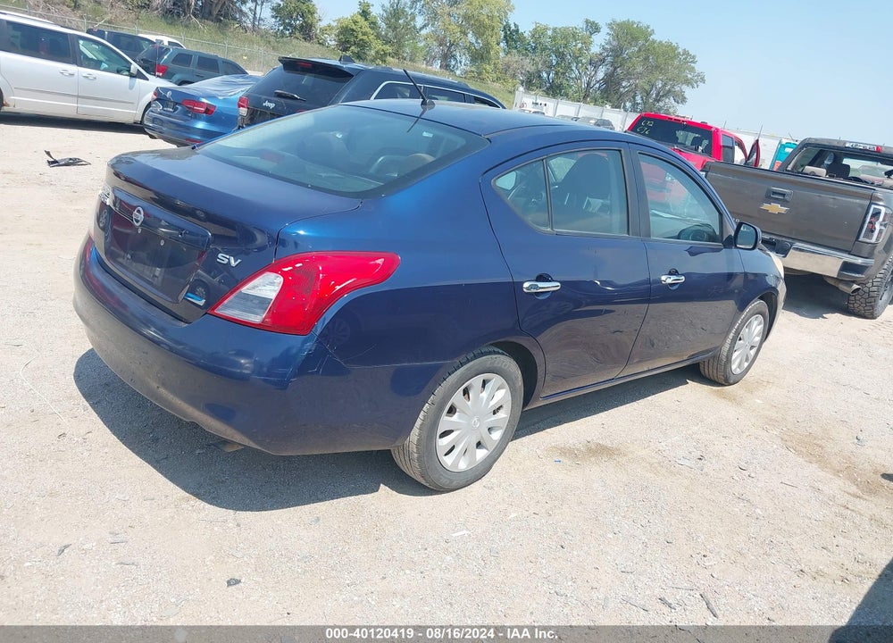 2012 NISSAN VERSA 1.6 SV VIN: 3N1CN7AP6CL807393
