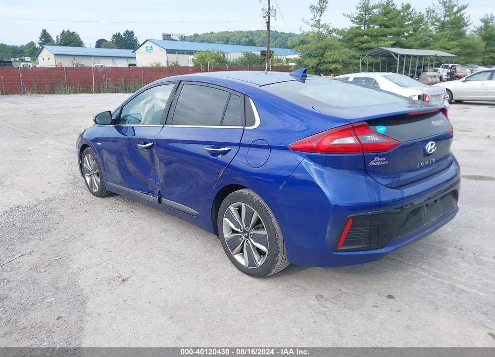 2019 HYUNDAI IONIQ HYBRID VIN: KMHC05LC7KU136598