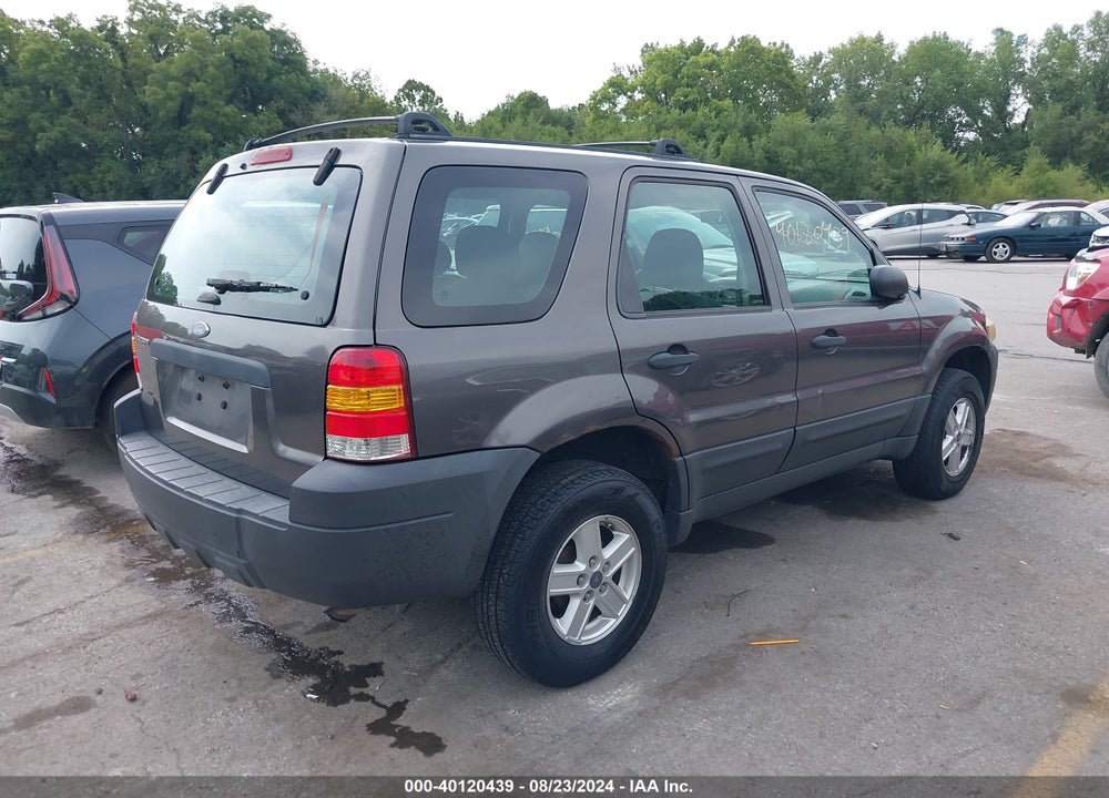 2006 FORD ESCAPE XLS/XLS MANUAL VIN: 1FMYU92Z26KD19402