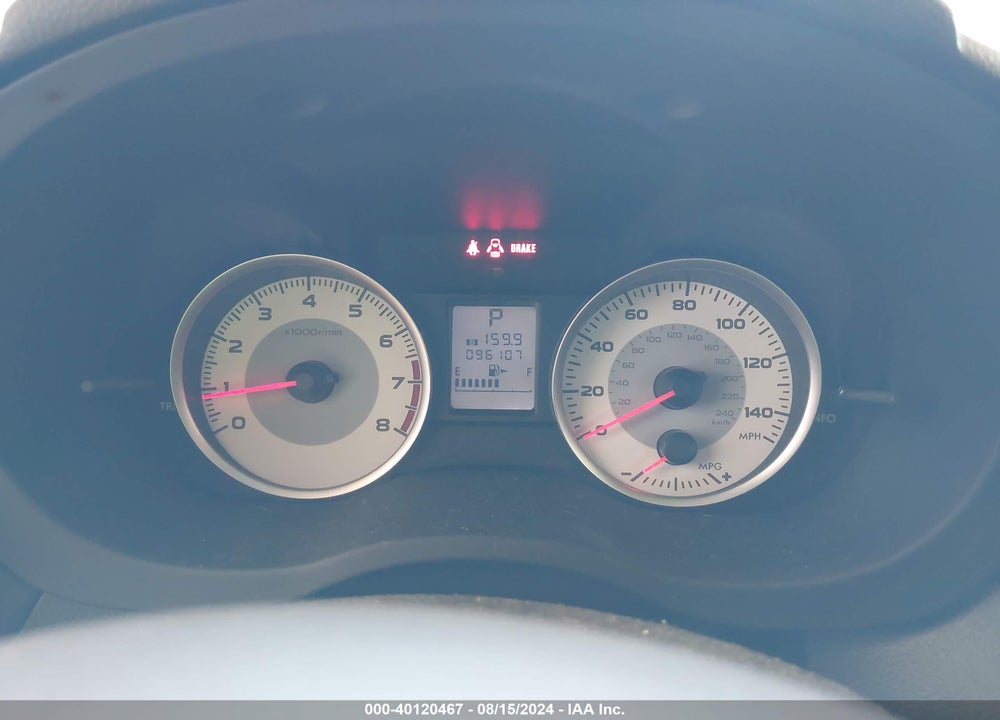 2012 SUBARU IMPREZA 2.0I PREMIUM VIN: JF1GPAB60CH246446