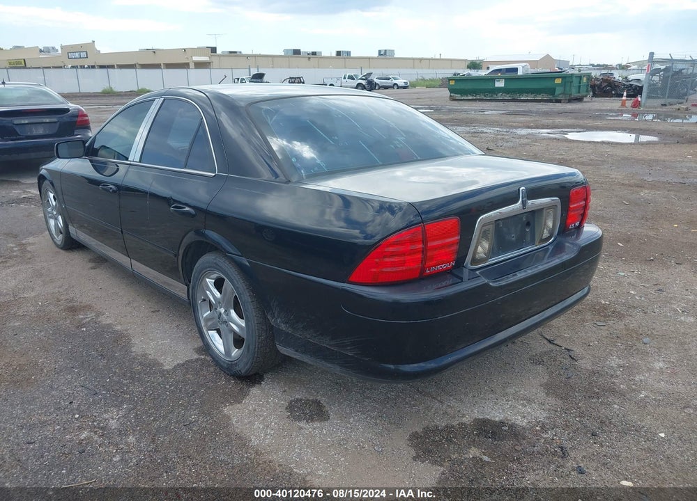 2001 LINCOLN LS V8 AUTO VIN: 1LNHM87A01Y618826