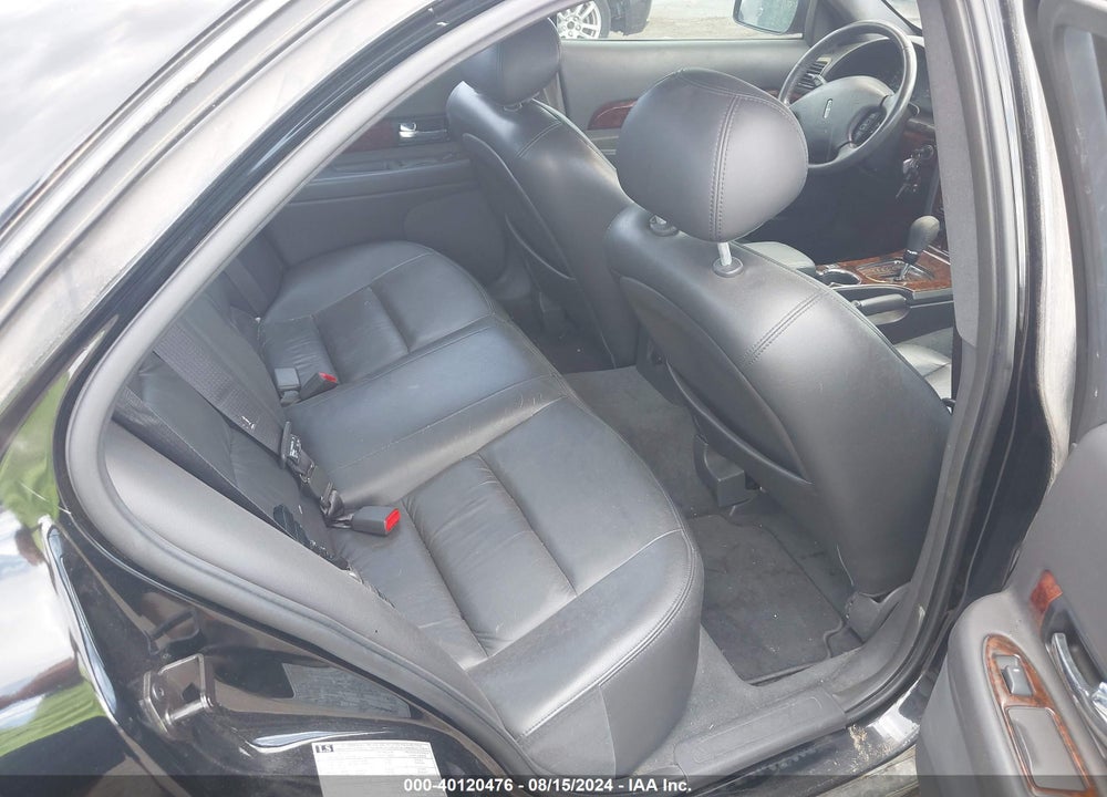 2001 LINCOLN LS V8 AUTO VIN: 1LNHM87A01Y618826