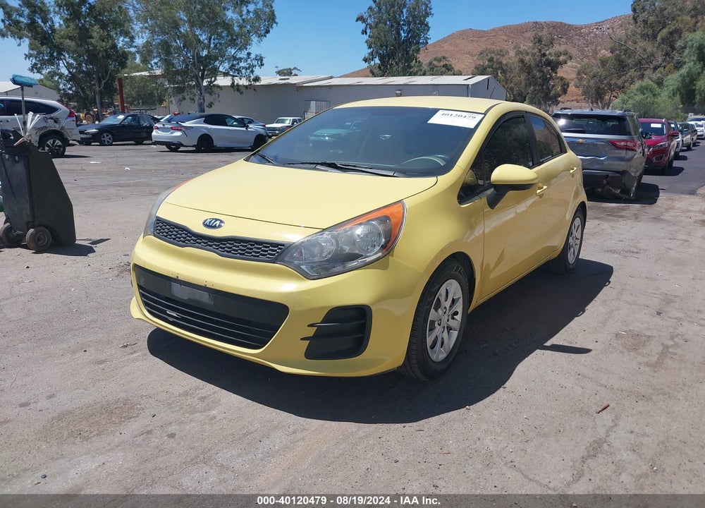 2016 KIA RIO LX VIN: KNADM5A36G6676212