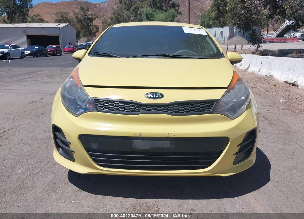 2016 KIA RIO LX VIN: KNADM5A36G6676212