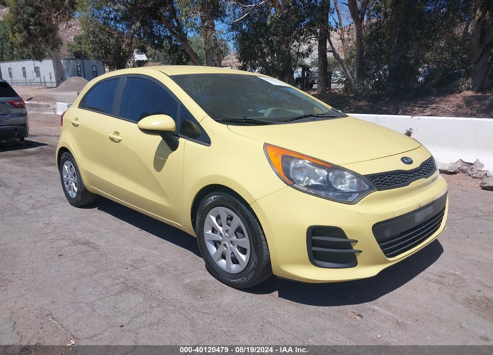 2016 KIA RIO LX VIN: KNADM5A36G6676212