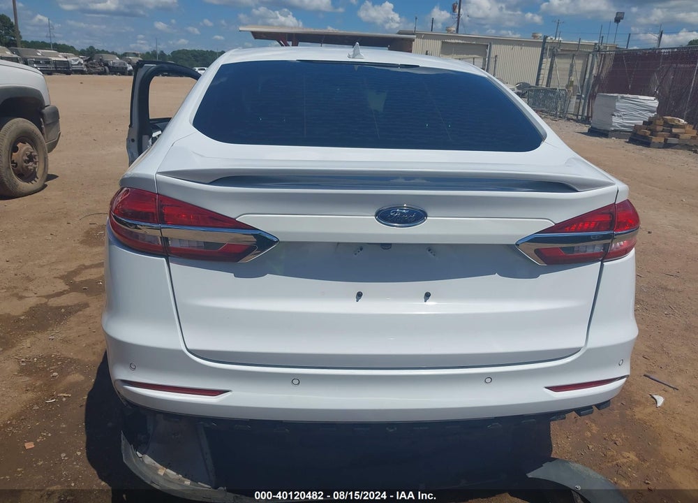 2019 FORD FUSION TITANIUM VIN: 3FA6P0D98KR124282