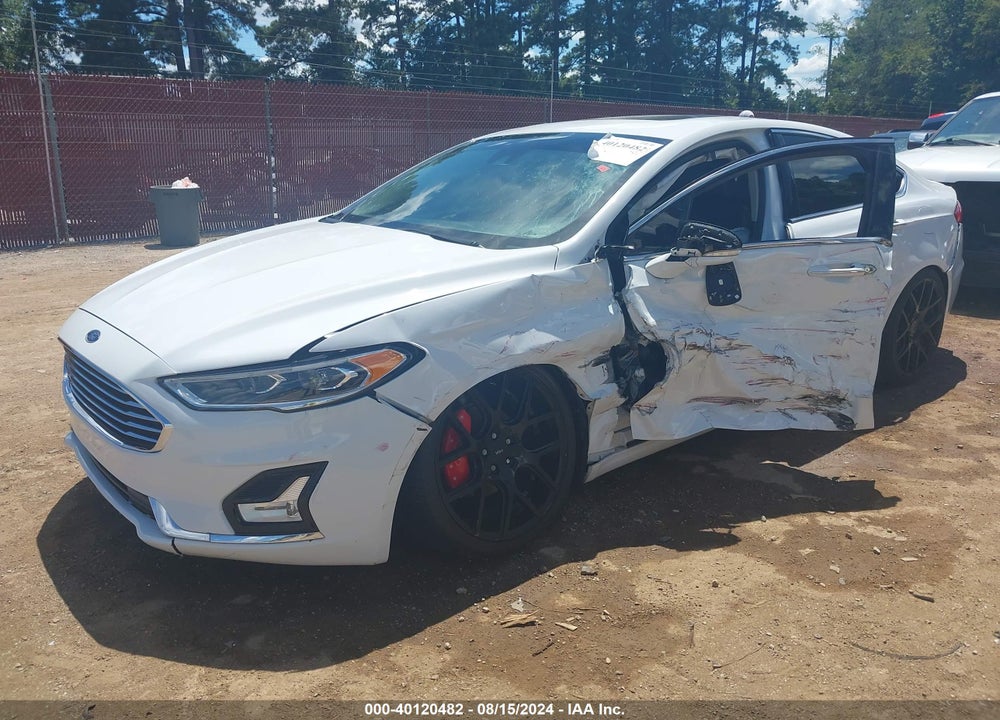 2019 FORD FUSION TITANIUM VIN: 3FA6P0D98KR124282