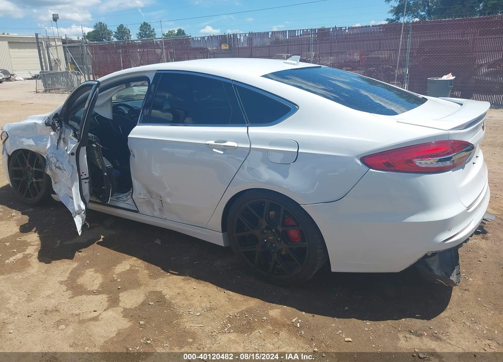 2019 FORD FUSION TITANIUM VIN: 3FA6P0D98KR124282