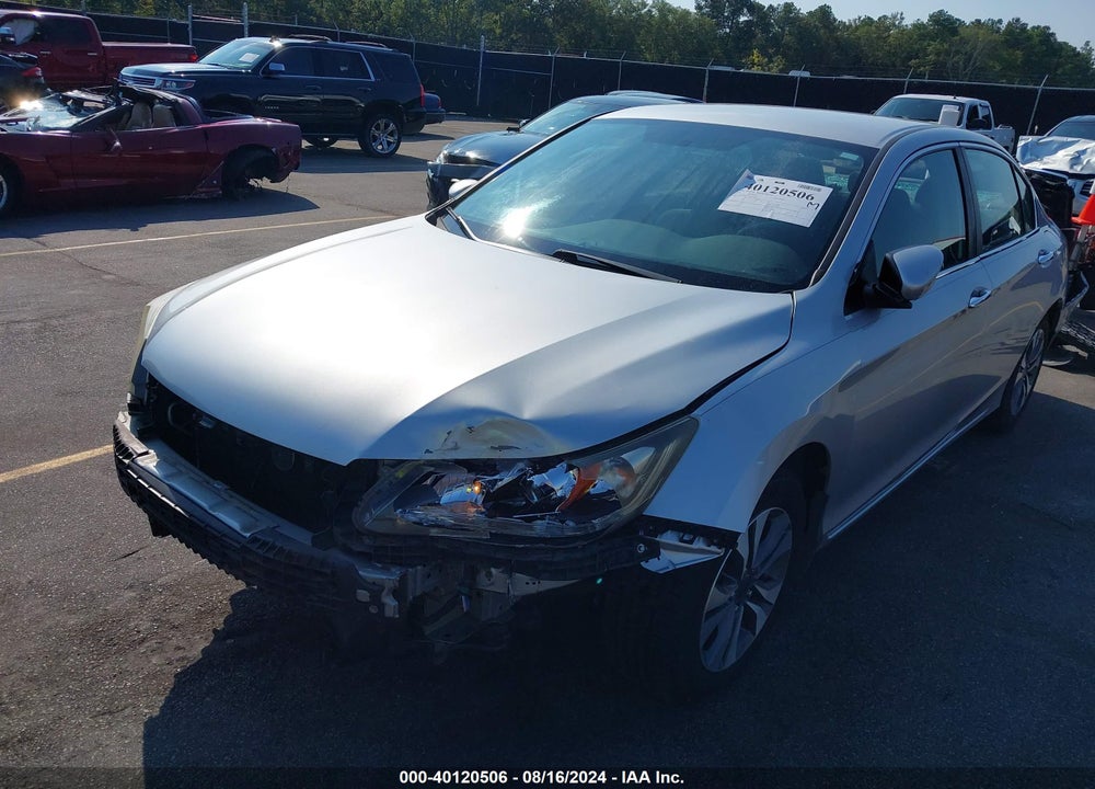 2013 HONDA ACCORD LX VIN: 1HGCR2F39DA055953