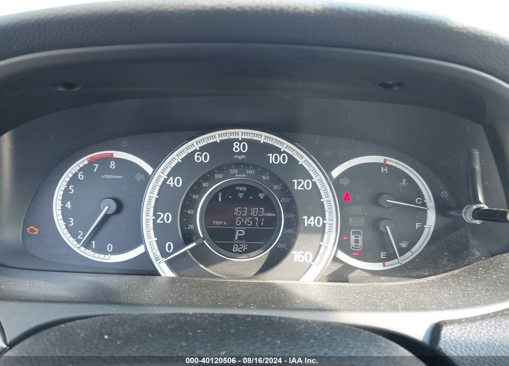 2013 HONDA ACCORD LX VIN: 1HGCR2F39DA055953